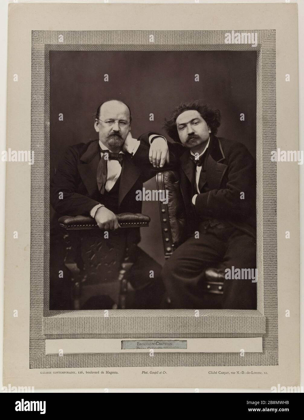 et Alexandre Chatria Lemercier et Cie Émile Erckmann 1822-1899 Paris-Théâtre 