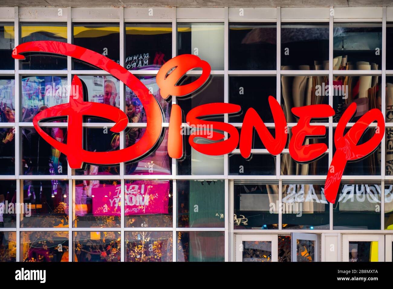 New York City Usa th Feb American Diversified Multinational Mass Media And Entertainment Conglomerate The