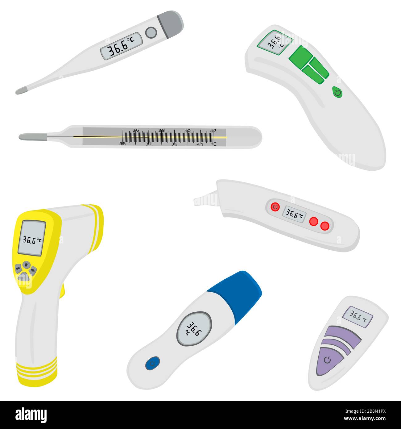 Types Of Thermometer High Resolution Stock Photography and Images - Alamy