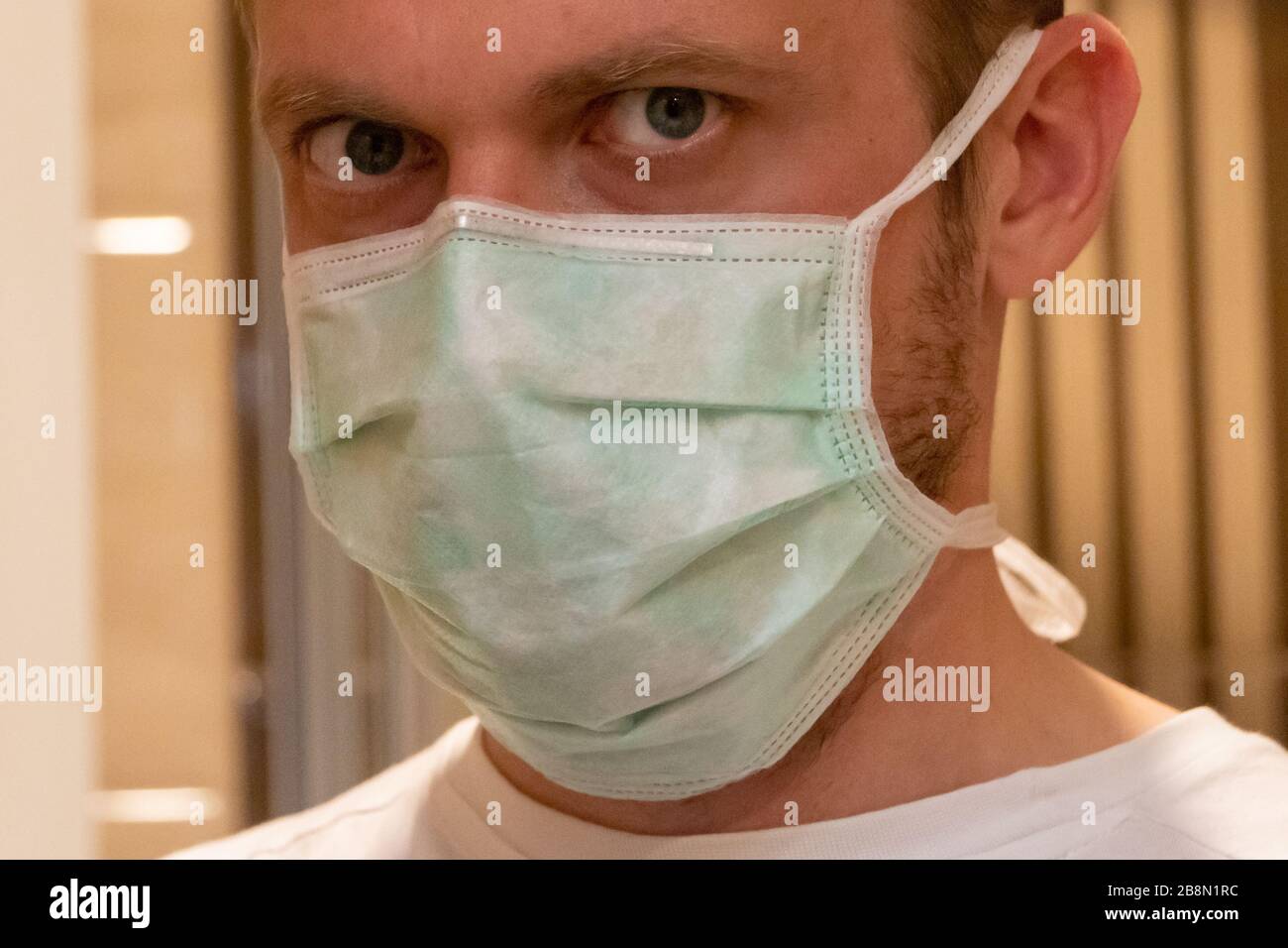 Boy wearing surgical mask hi-res stock photography and images - Alamy
