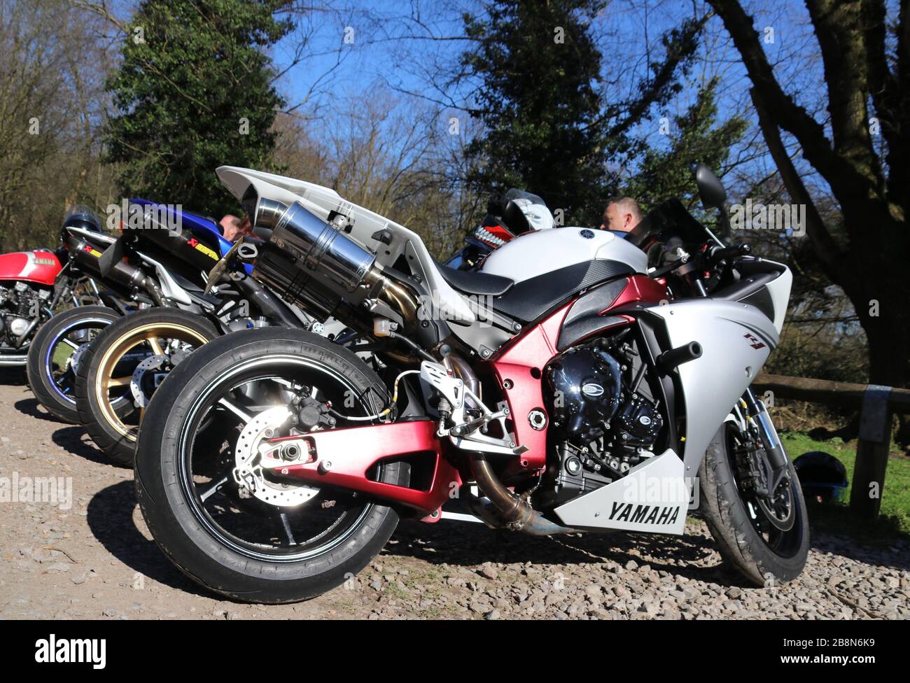 Yamaha R1 Stock Photo
