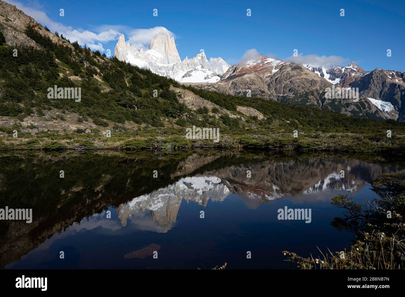 Walk into the mountains of Los Glaciares National Park Stock Photo - Alamy