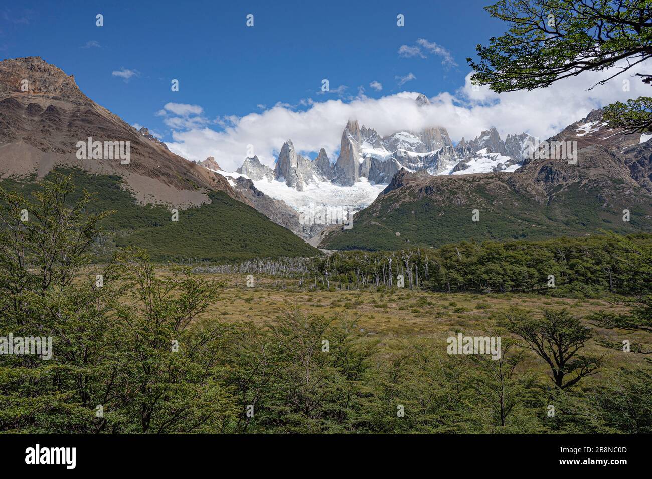 Walk into the mountains of Los Glaciares National Park Stock Photo - Alamy
