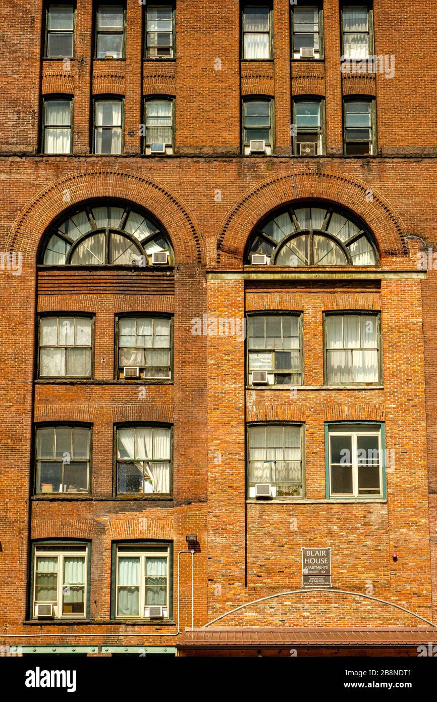 Blair House Apartments, Blair Building, 600 Penn Street, Huntingdon, PA Stock Photo Alamy