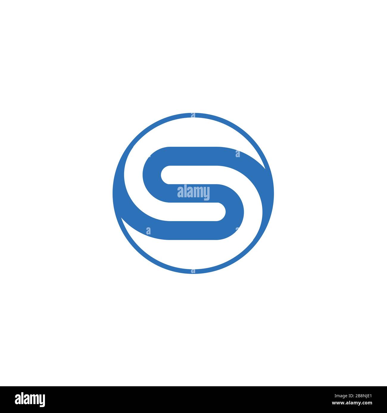 letter S logo concept, initial letter S graphic logo template, vector ...