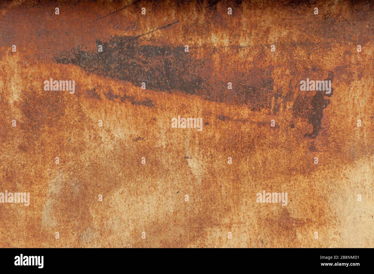 Old rusty metal wall with traces of paint Stock Photo Alamy