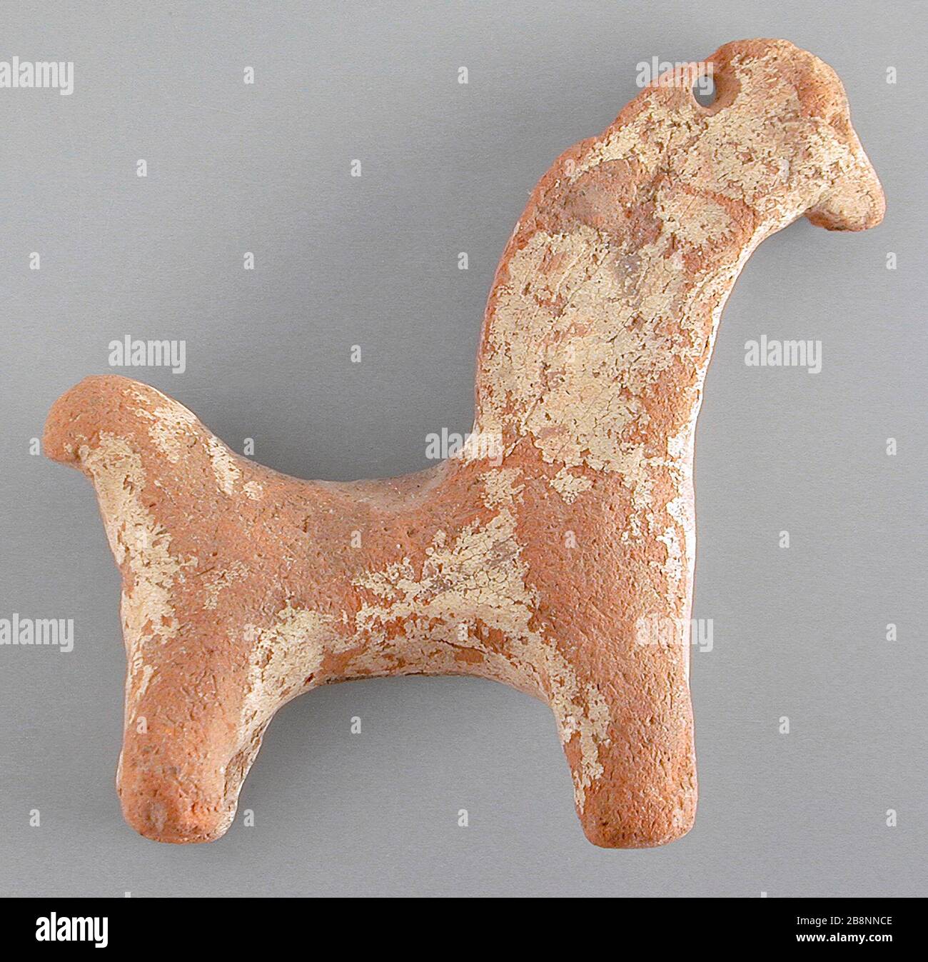 'Horse; English:  Egypt, 1st century BCE - 2nd century CE Sculpture Terracotta Gift of Jerome F. Snyder (M.80.202.20) Egyptian Art; 1st century BCE - 2nd century CE; ' Stock Photo