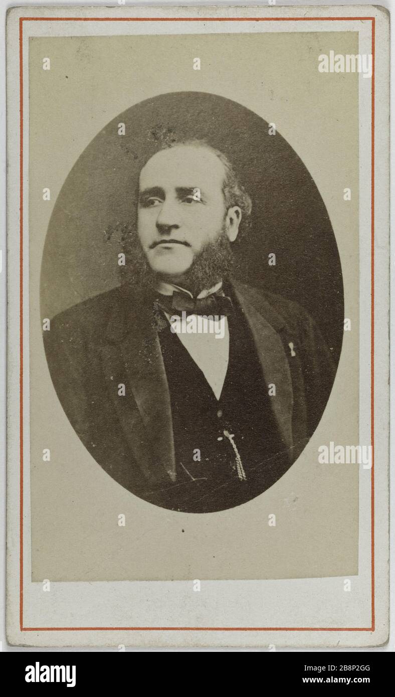 Portrait of Jules-Emile Pean, (1830-1898), (surgeon) Portrait de Jules ...