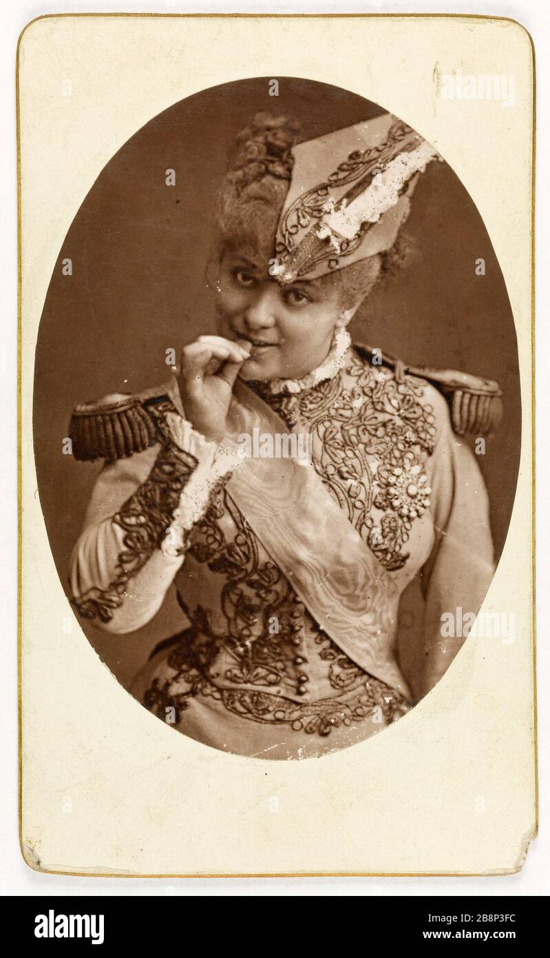 Portrait of Theo (Cecile Piccolo, wife of Mr Vacher, known), (1854