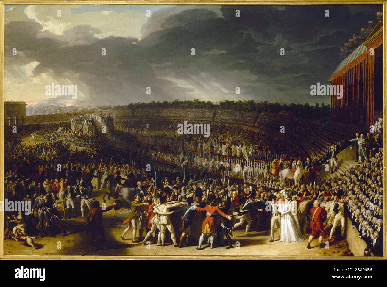 FESTIVAL OF THE FEDERATION, JULY 14, 1790 FIELD DE MARS Charles