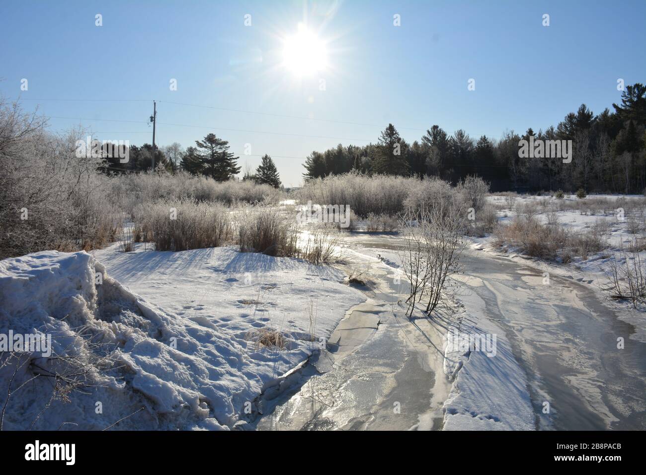 Sunrise on still spring hi-res stock photography and images - Alamy