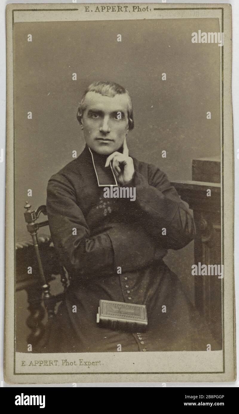 Portrait of Adolphe Perraud, (18281906), of Autun, Cardinal