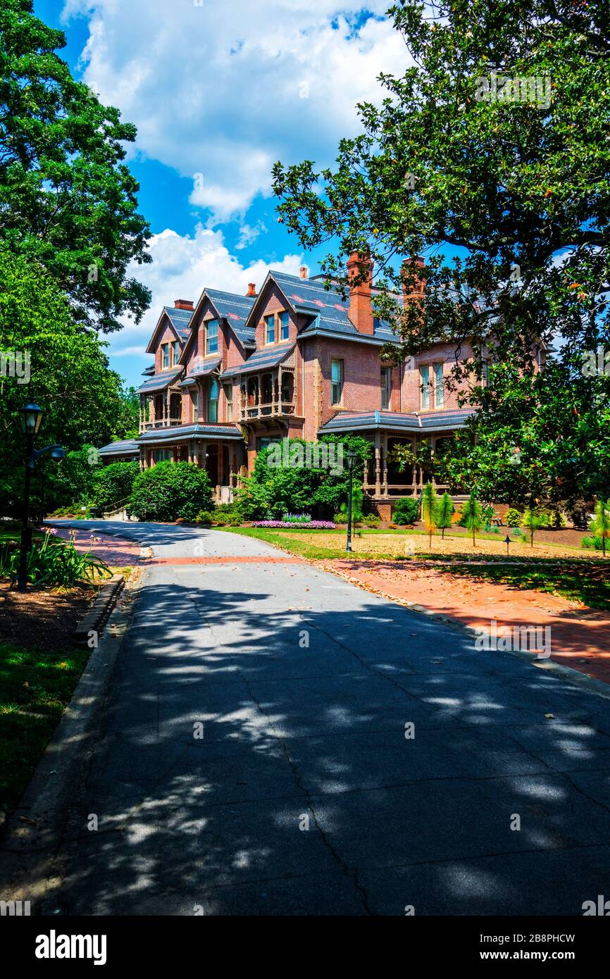 Governor Executive Mansion house home in Raleigh a city in NC North