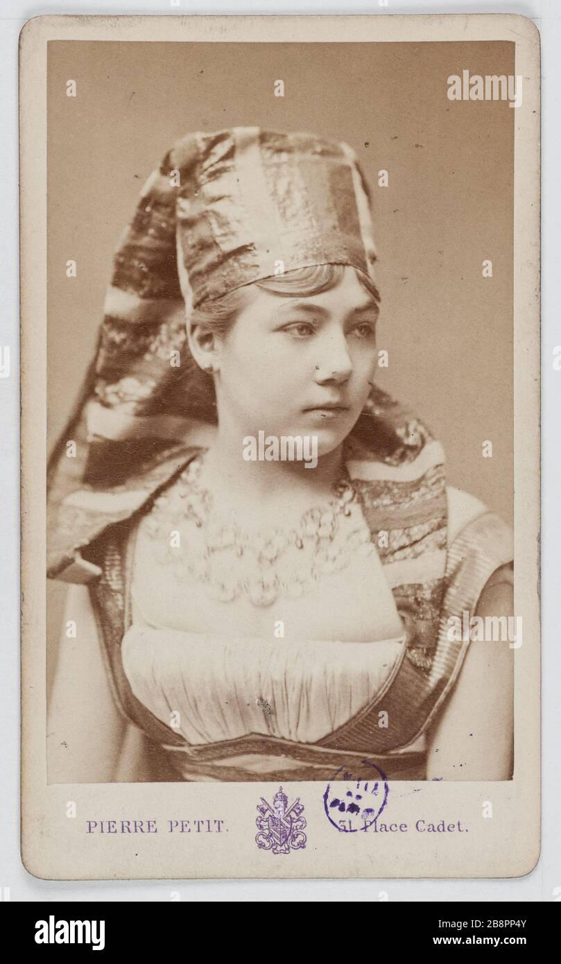 Stilb Portrait of stilb, dancer at the Opera in 1875-1876. Pierre Petit (1831 ...