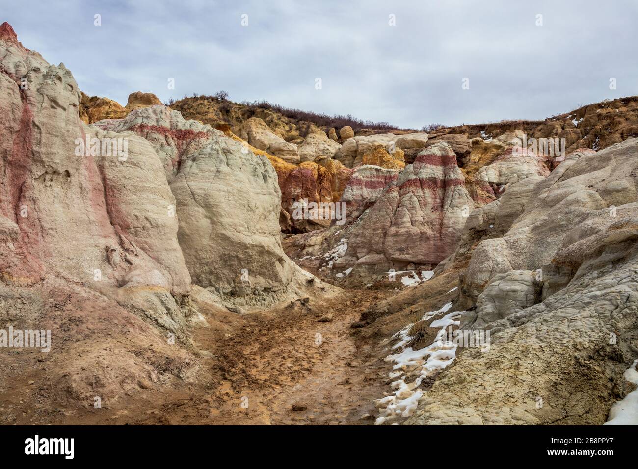 Paint Mines Interpretive Park, Unique and Colorful Ancient Geological