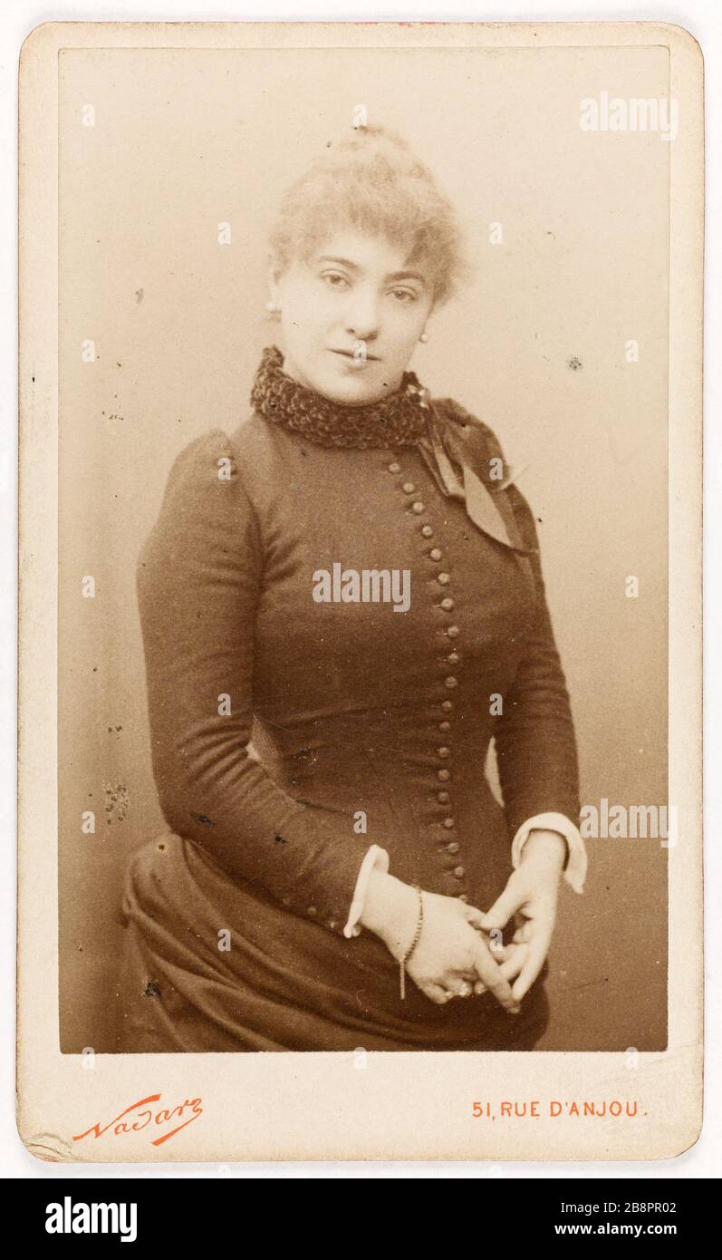 Portrait of Theo (Cecile Piccolo, wife of Mr Vacher, known), (1854