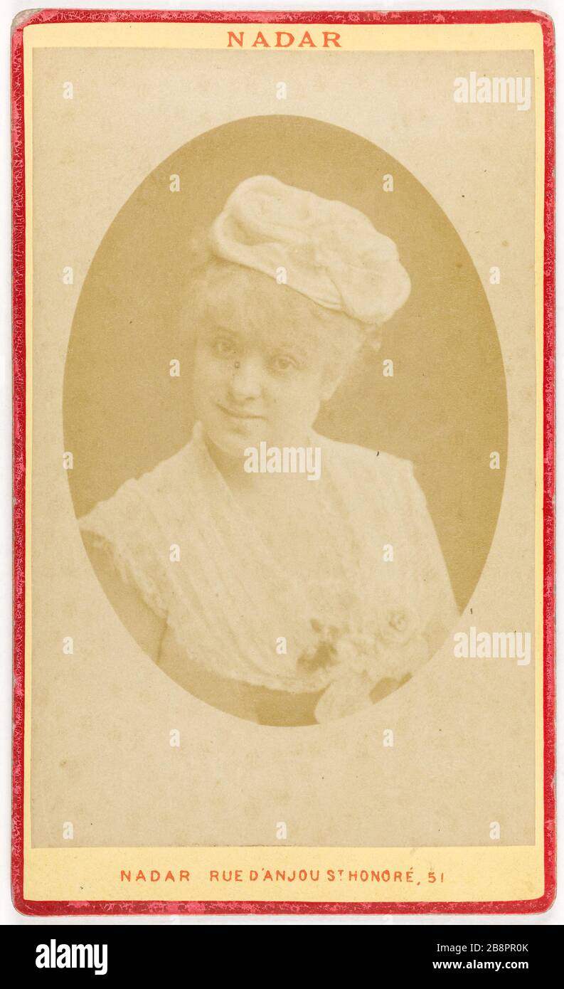 Portrait of Theo (Cecile Piccolo, wife of Mr Vacher, known), (1854