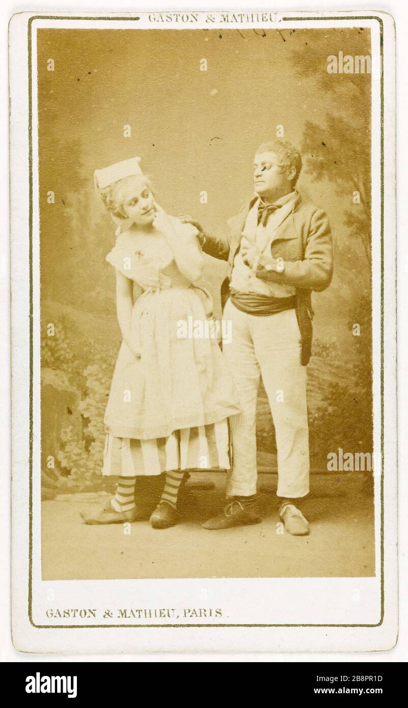 Portrait of Theo (Cecile Piccolo, wife of Mr Vacher, known), (1854