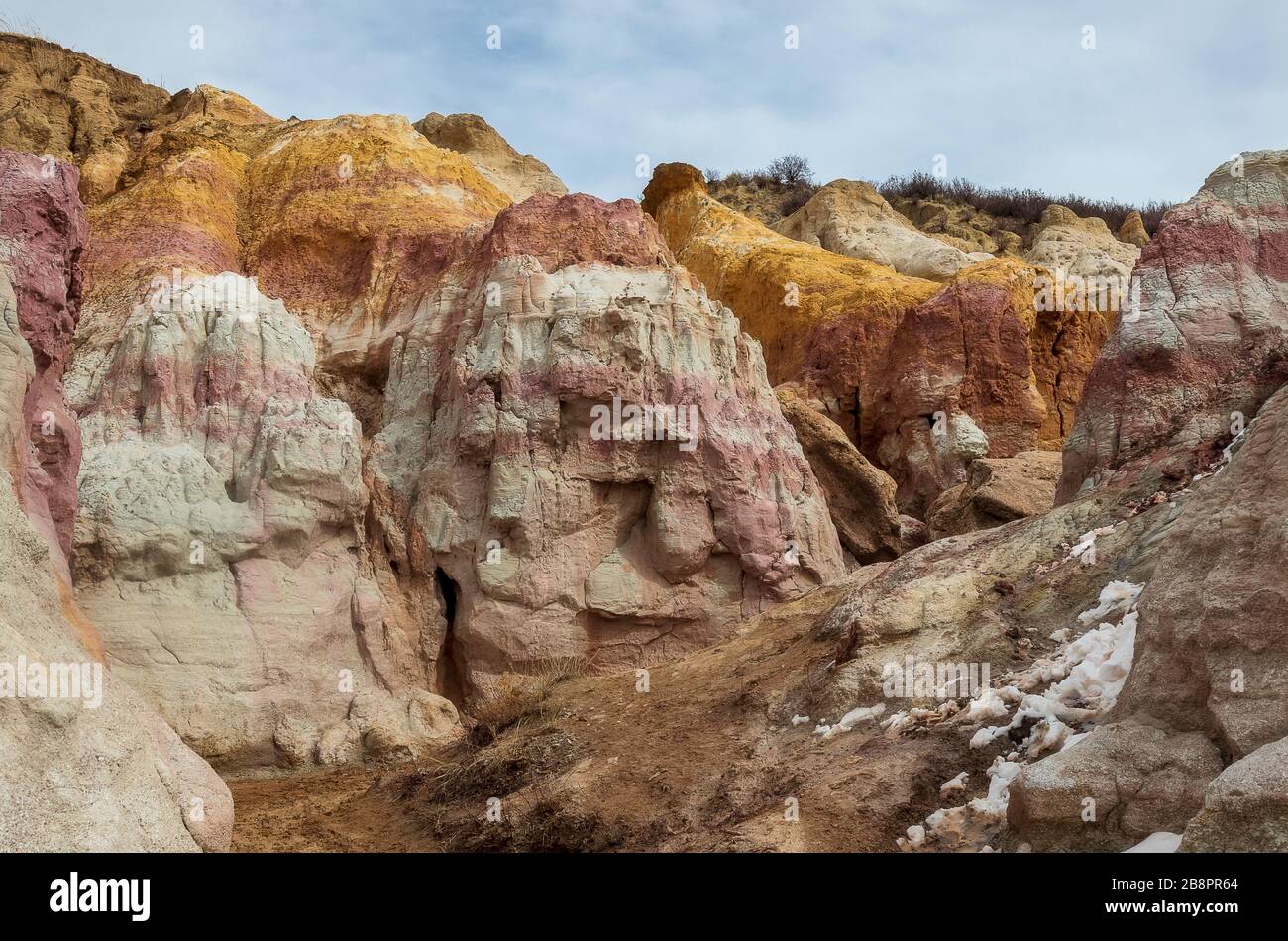 Paint Mines Interpretive Park, Unique and Colorful Ancient Geological