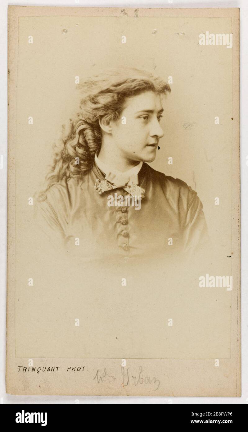 Portrait Of Miss Ernestine Urban Dancer Portrait De Mlle Ernestine portrait-of-miss-ernestine-urban-dancer-portrait-de-mlle-ernestine