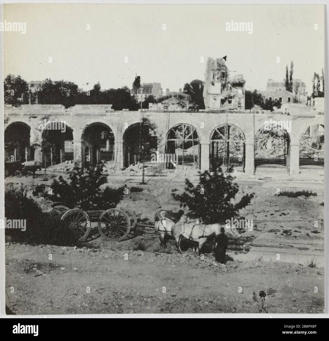 Auteuil / The viaduct daybreak. The viaduct daybreak Auteuil. La