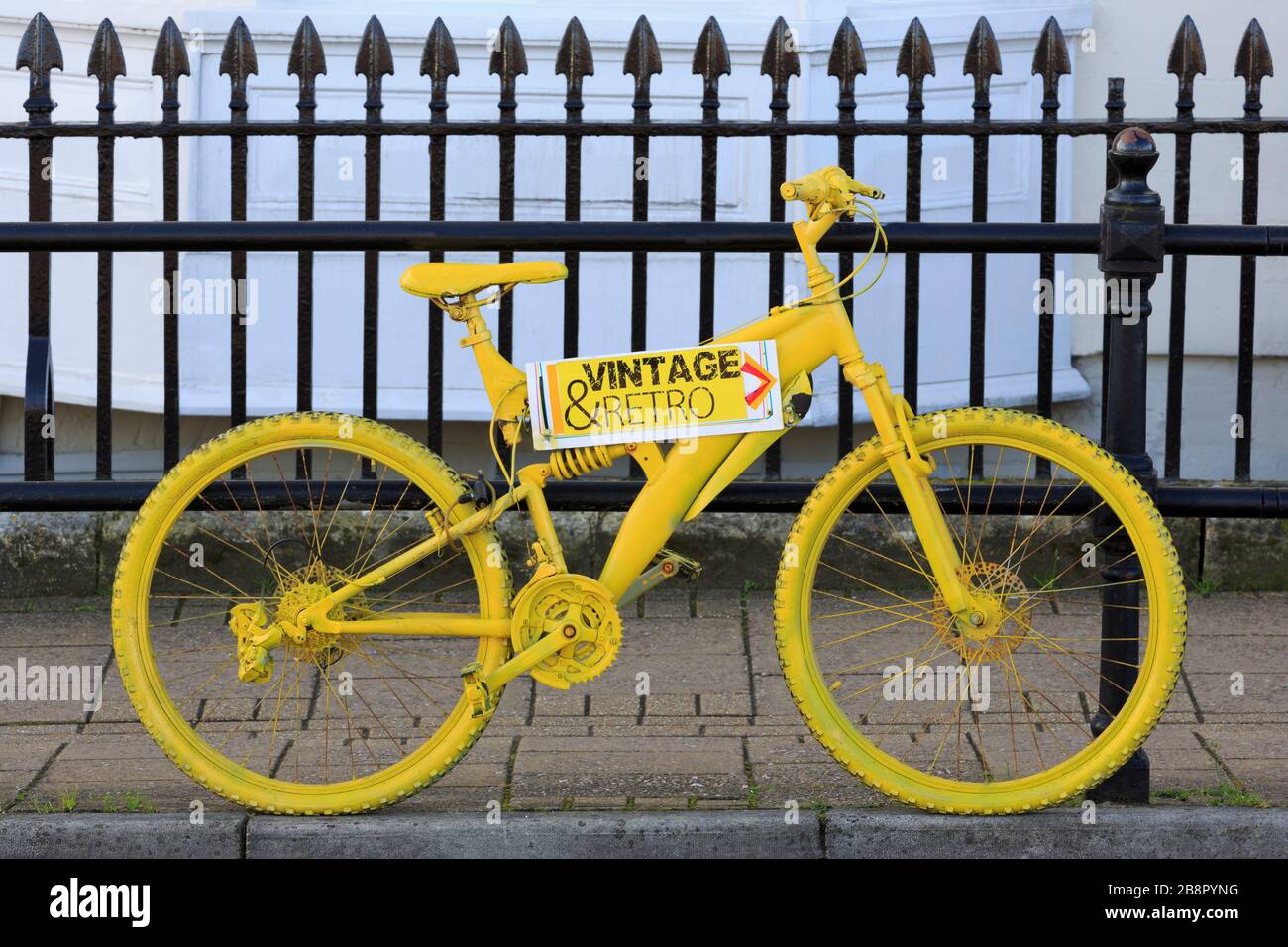 Bike, Trinity Road, Weymouth, Dorset, England, United Kingdom Stock Photo Alamy