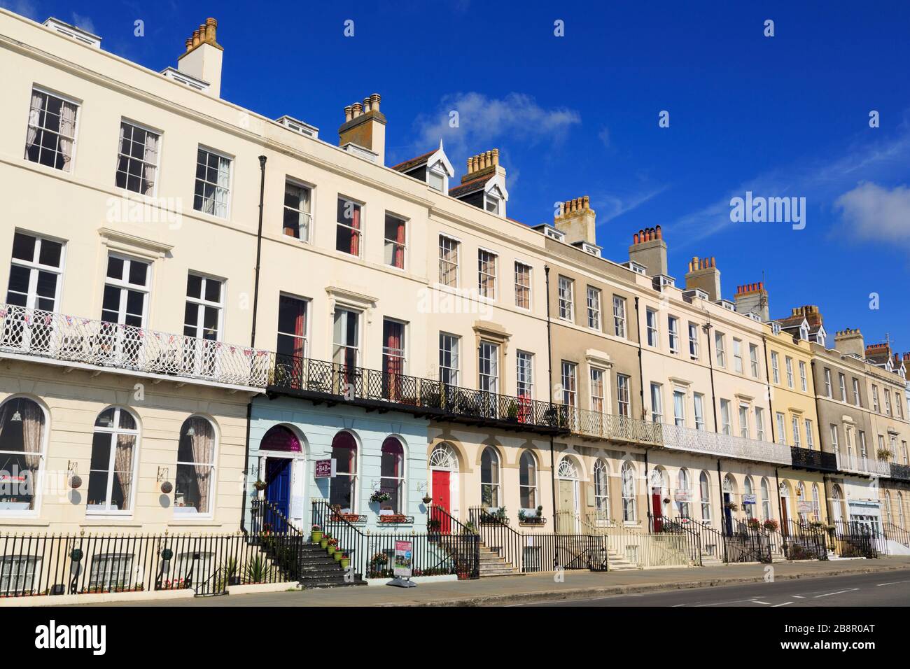 The Esplanade, Weymouth, Dorset, England, United Kingdom Stock Photo