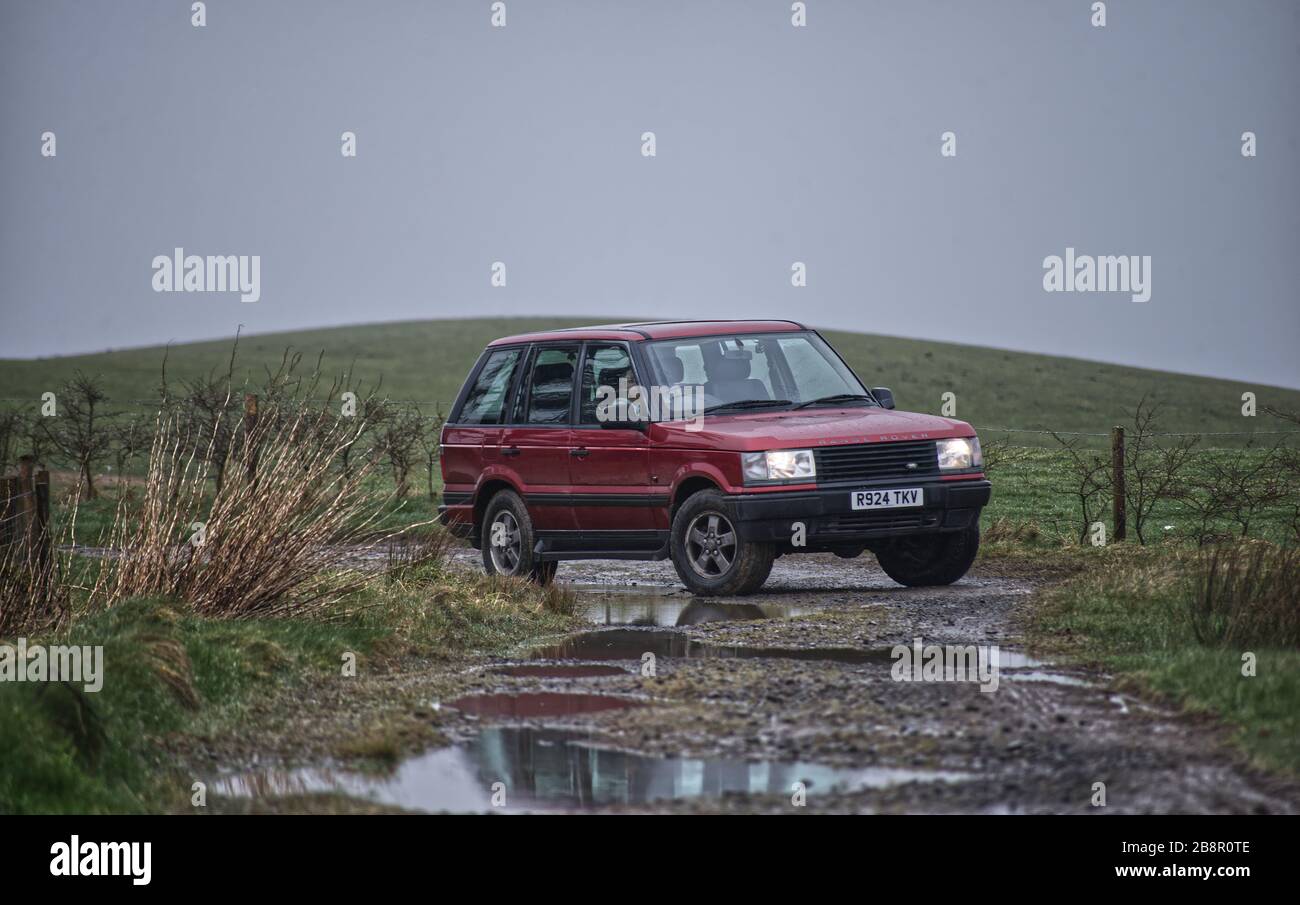 Range Rover Land Rover Stock Photo - Alamy