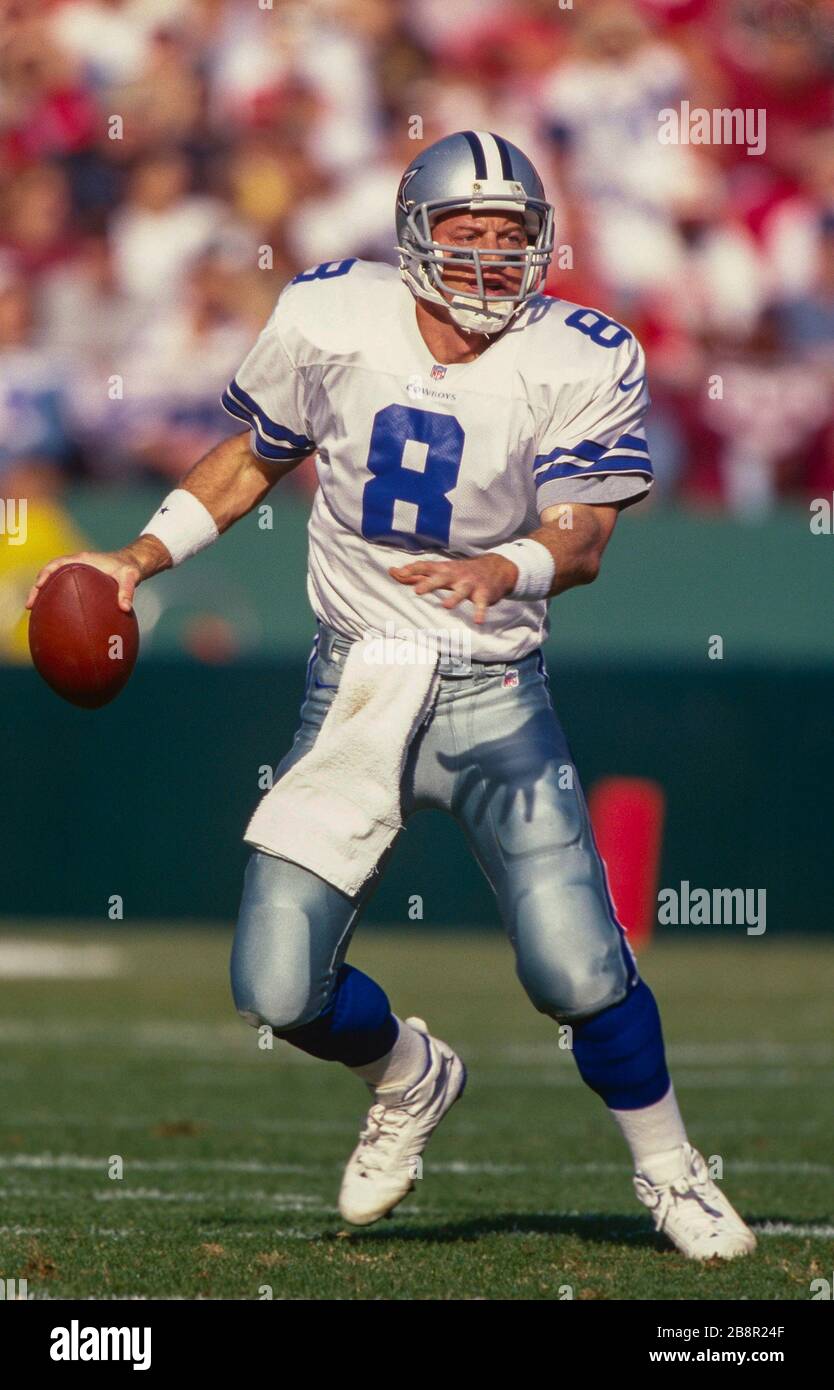 Troy Aikman of the Dallas Cowboys Stock Photo - Alamy