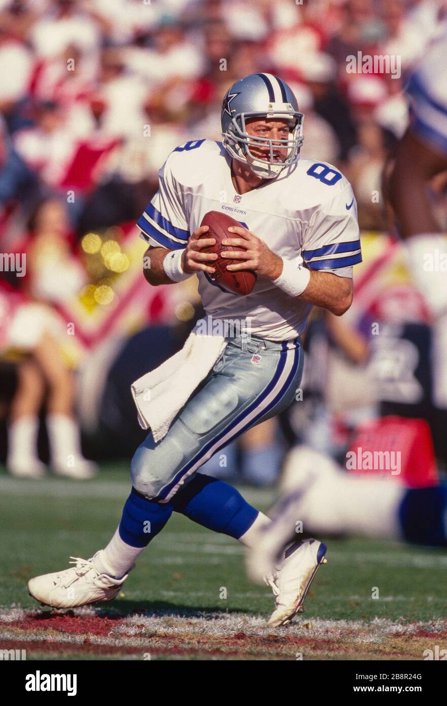 Troy Aikman of the Dallas Cowboys Stock Photo - Alamy