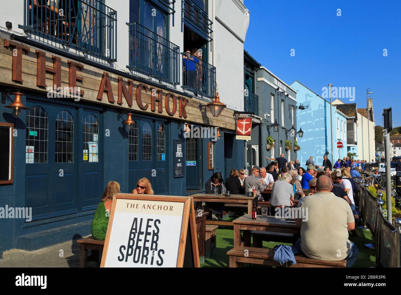 The Anchor Pub, Weymouth, Dorset, England, United Kingdom Stock Photo