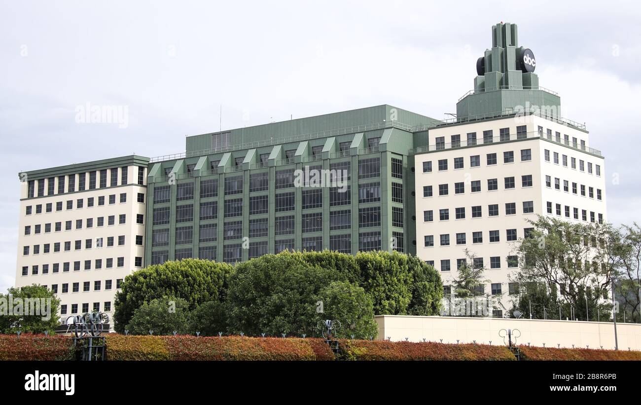 Burbank California Usa 22nd March 2020 An Exterior View Of Abc Studios At Walt Disney Studios