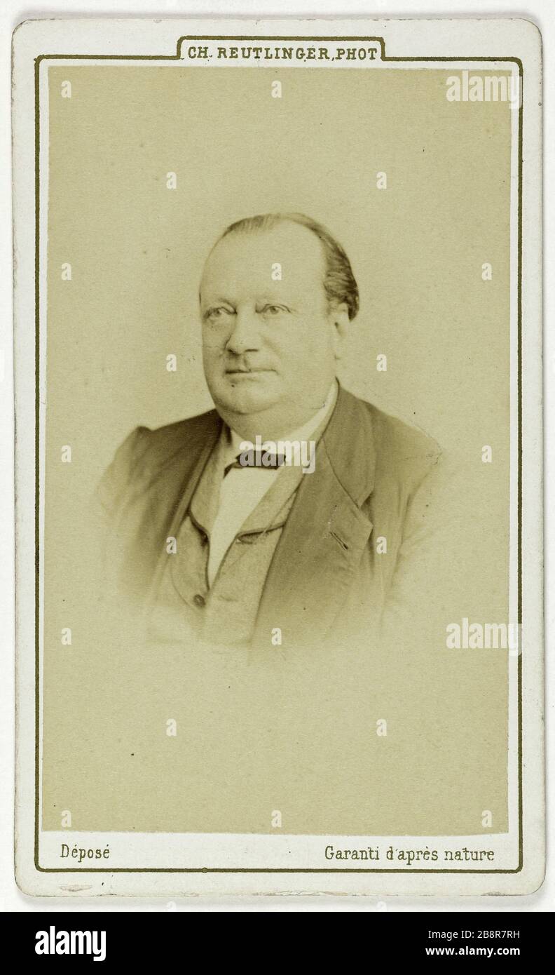 Portrait of JeanMichel Geoffroy, (18131883), (actor) Portrait de