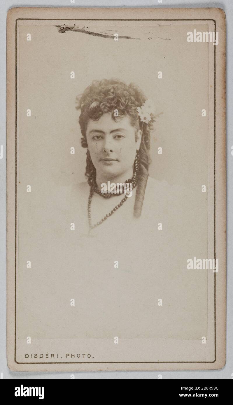 Portrait of Garcia (wife A. Houssaye) (theater of the Italians