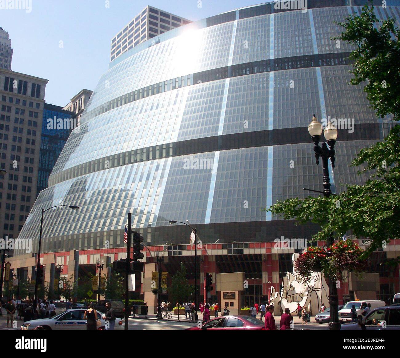 The James R. Thompson Center (JRTC) (also known as Clark & Lake due to its  CTA Blue Line stop). located at 100 W. Randolph Street in the Loop,  Chicago, Illinois.; Originally from
