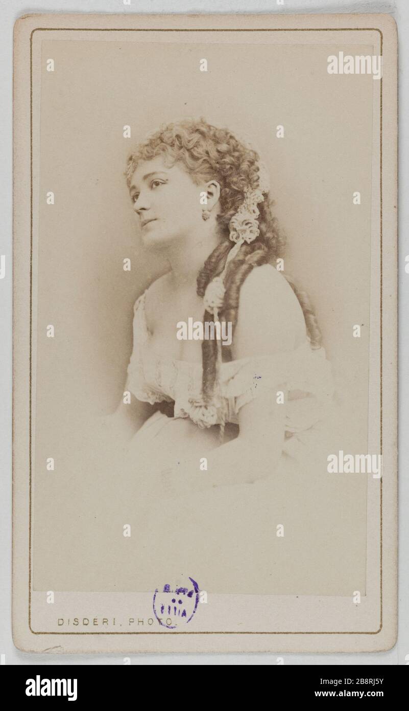 Vertical Legrand Bertha (Adele said Blanchart, 1850-1910), (actress)  Portrait de Berthe Legrand (dite Adèle Blanchart,