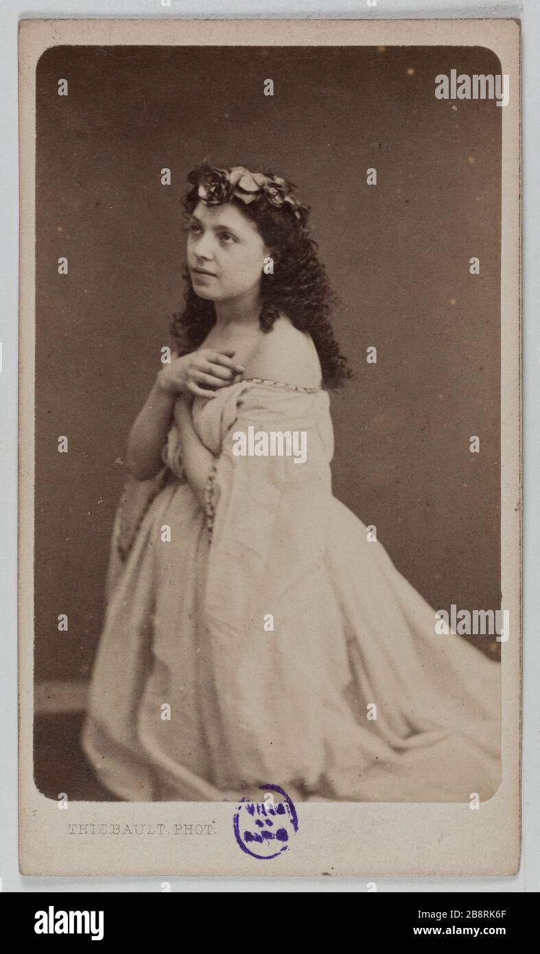 Maria Le Roux Portrait of Marie Leroux (actress) Portrait de Marie Leroux, actrice ...