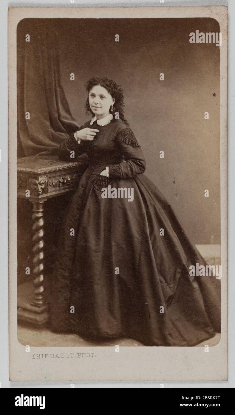 Maria Le Roux Portrait of Marie Leroux (actress) Portrait de Marie Leroux, actrice ...