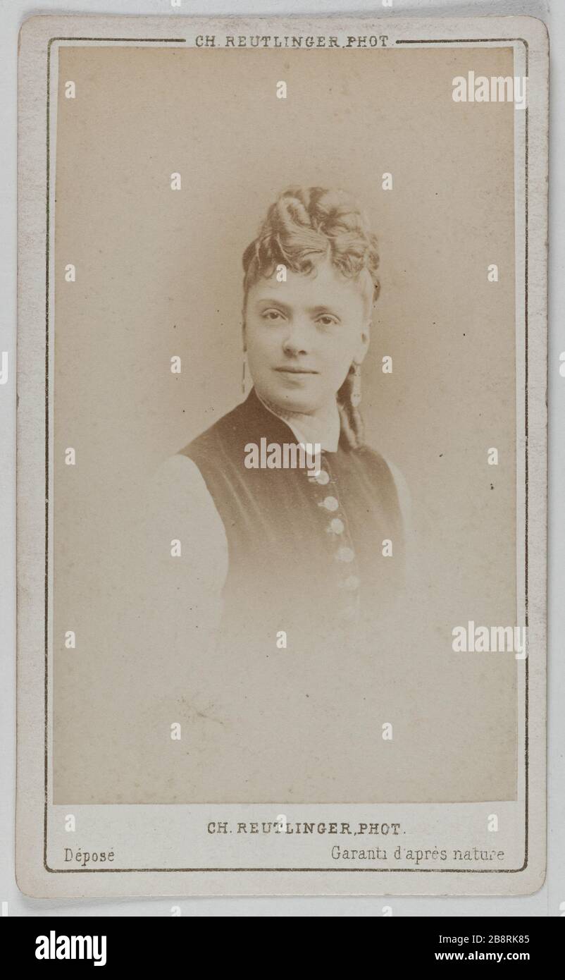 Maria Le Roux Portrait of Marie Leroux (actress) Portrait de Marie Leroux, actrice ...