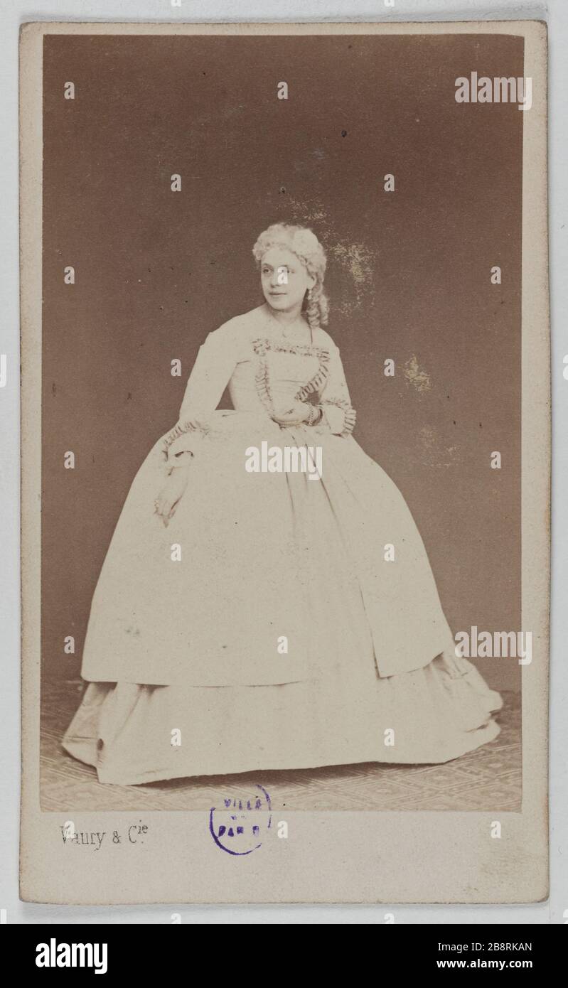 Maria Le Roux Portrait of Marie Leroux (actress) Portrait de Marie Leroux, actrice ...