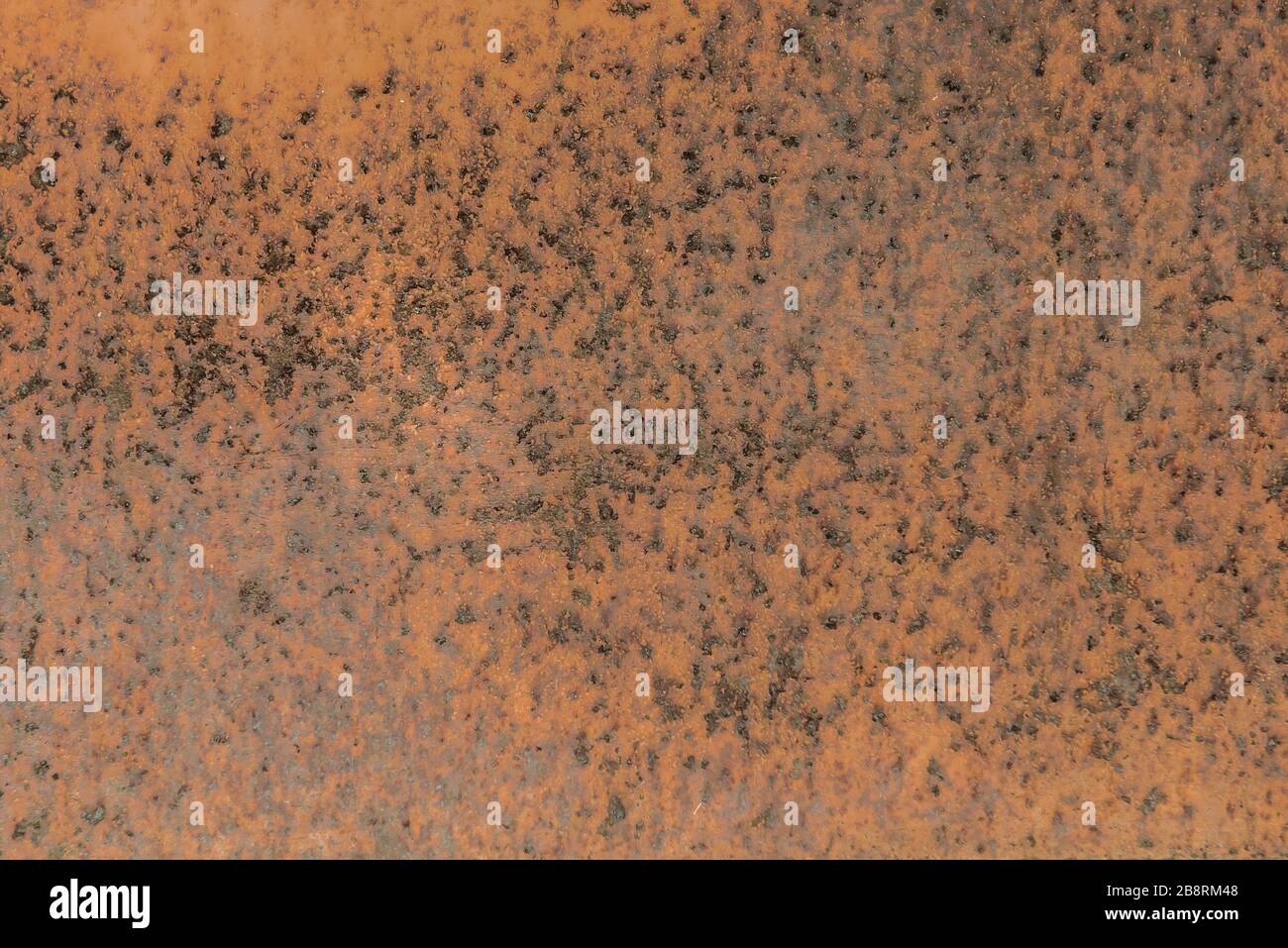Rust texture as metal plate background. Stock Photo