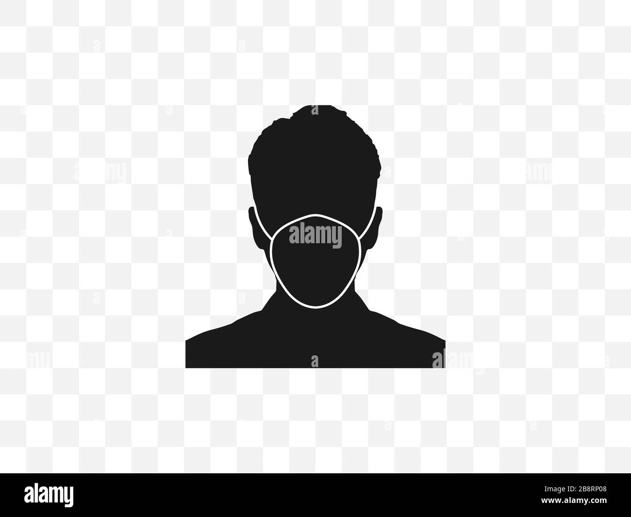 Face protection covid Stock Vector Images - Alamy