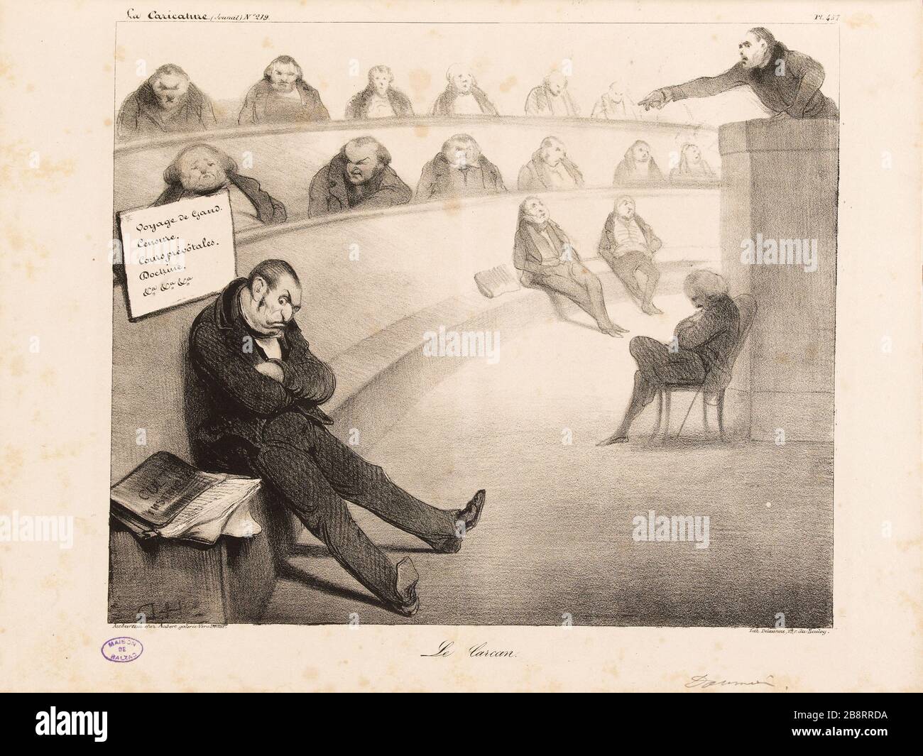 Honore daumier louis philippe hi-res stock photography and images - Alamy