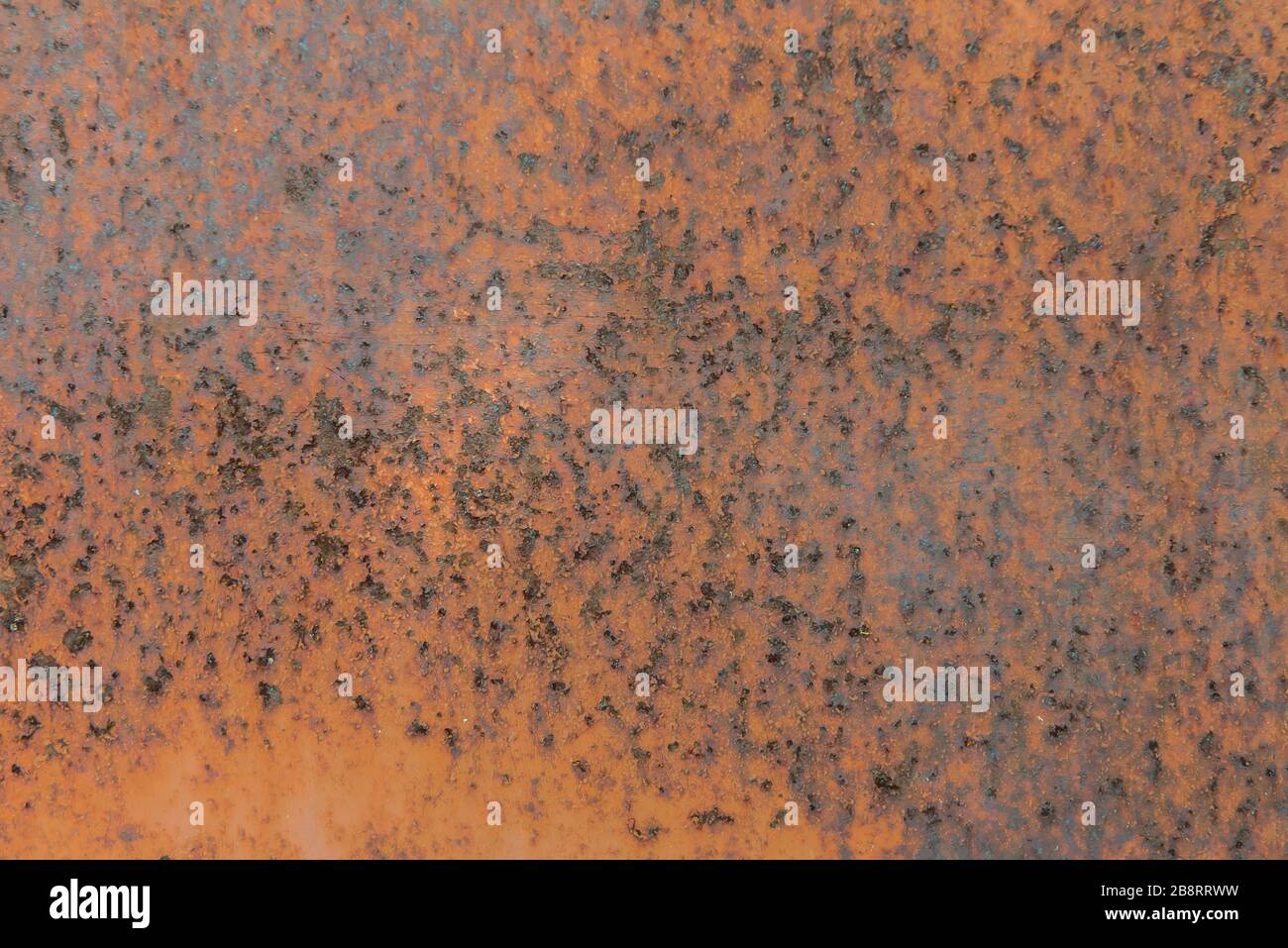 Rust texture as metal plate background. Stock Photo