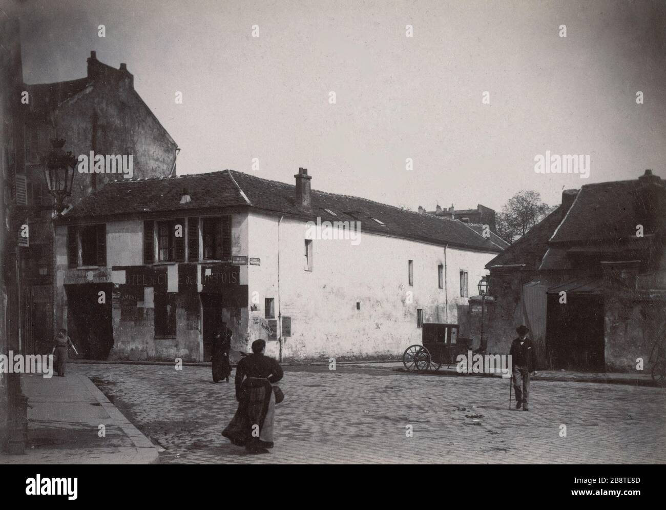 Rue marc seguin hires stock photography