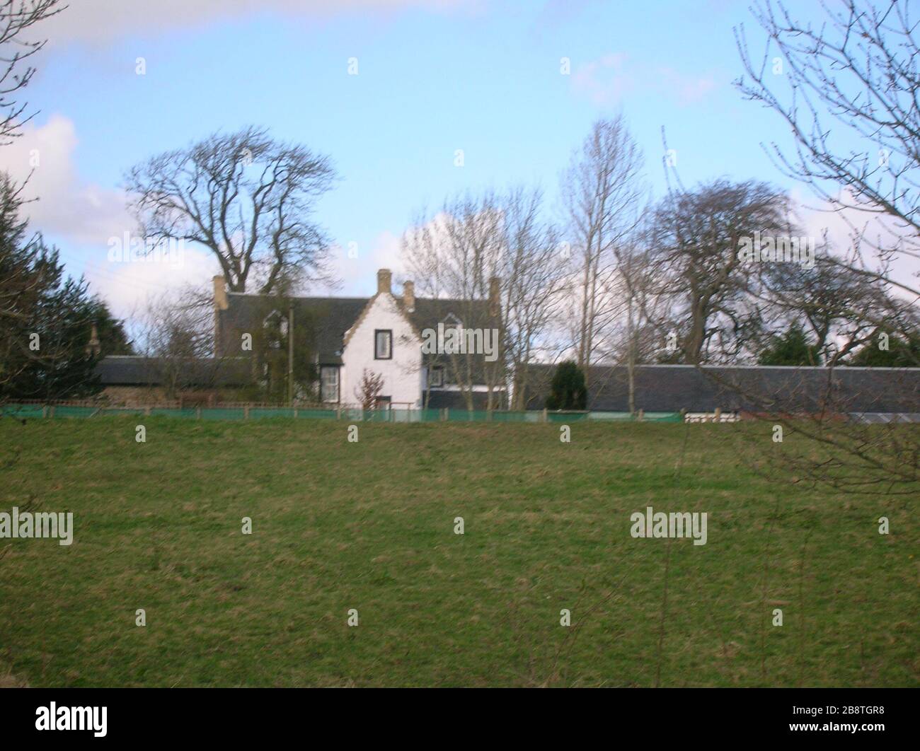 "English Kilmaurs Place from Townend East Ayrshire, Scotland.; 4 April