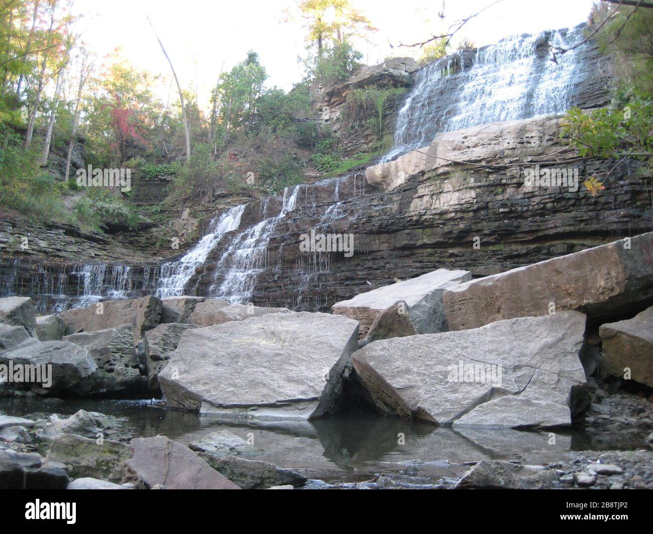"English Albion Falls, King's Forest Park, Hamilton; September 2007