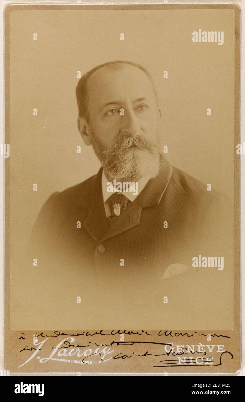 Portrait of Charles Camille Saint-Saëns (1835 - 1921) - The Online Portrait  Gallery