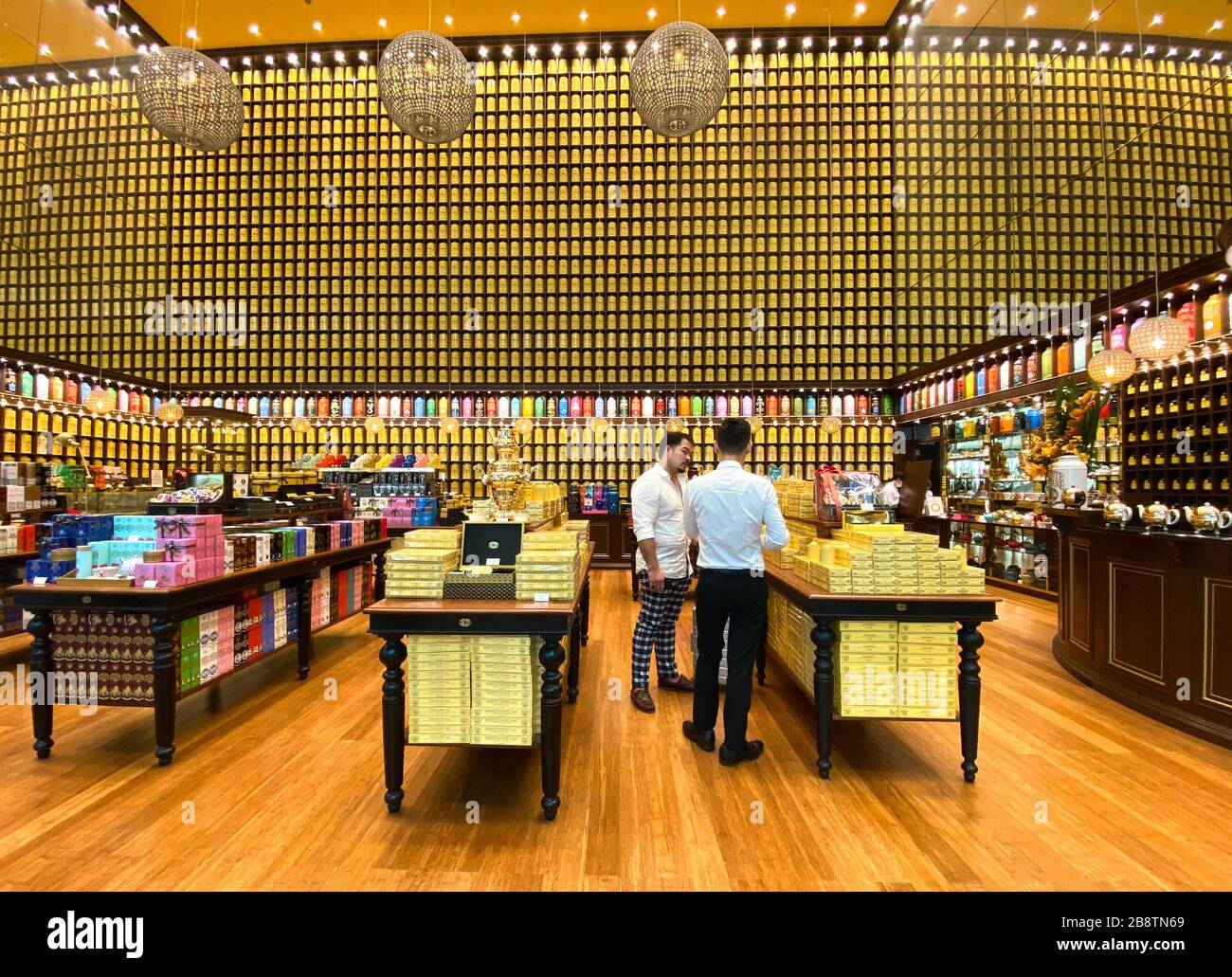 Singapore Feb 13, 20120. Tea shop at Departure Terminal of Changi