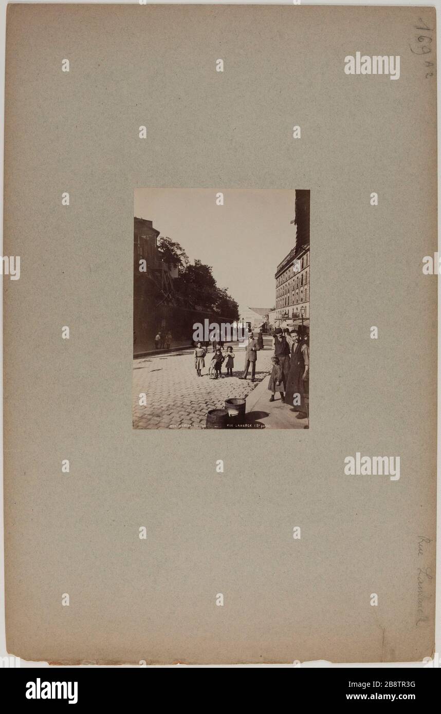 Montmartre Rue Lamarck In 1900 (Part 2). Rue Lamarck, 18th